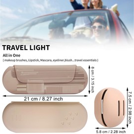 1 Stück Make-Up-Set, 1 Stück Aufbewahrungsregal Für Schönheitseier, Cosmetic Bag Set, Pinsel Kosmetiktasche, Kosmetiktasche Set, Zum Aufbewahren Von Make-Up-Pinseln Und Make-Up-Eiern