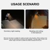 Portable Rechargeable Reading Light Magnetic Clip On Book Light for