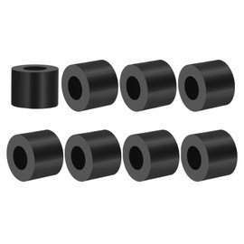 PATIKIL Multi Purpose Rubber Spacer, 8 Pcs 16mm ID x 32 OD x 25mm T Neoprene Round Anti-Vibration Isolation Pads Isolator Rubber Bushings Spacer Washer for HVAC Bolts Car Accessories