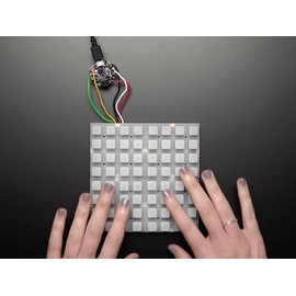 Adafruit NeoTrellis RGB Driver PCB for 4x4 Keypad (3954)