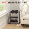 UKEEP Adjustable Dumbbells Sets, 20/30/40/60/80lbs Free Weights Dumbbells Set of