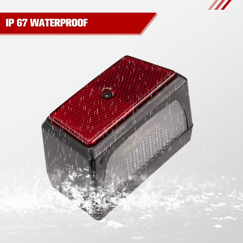 A & UTV PRO Spyder LED License Plate Light, Rear