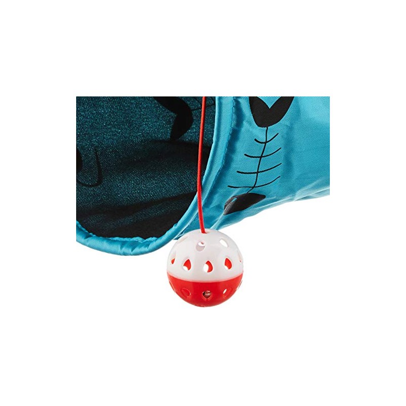 Ancol Small Cat Tunnel, 50 cm, Blue