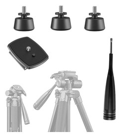 Quick Release Plate Set for Tripods,Compatible with NHXXX,SABXXX,NTXXX