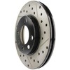 StopTech 127.33012L Sport Drilled/Slotted Brake Rotor (Front Left), 1 Pack