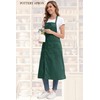 Nanxson Pottery Apron Split Leg Apron for Men & Women,