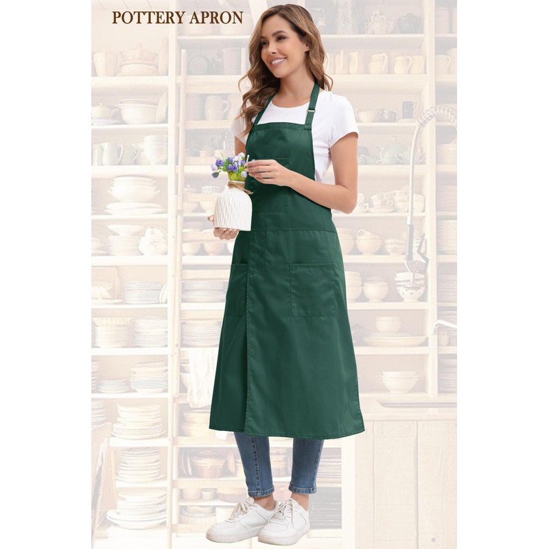 Nanxson Pottery Apron Split Leg Apron for Men & Women,