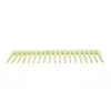 Kumi Wheat Eco-Friendly Afro Styling Comb Green - Durable &