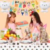 inboxxarty Cat Birthday Party Supplies,Cat Birthday Decorations & Cat Theme