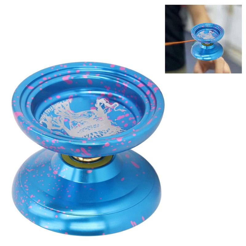 Yoyo Ball Unresponsive Aluminum Alloy Stability Advanced Yoyo with 3pcs