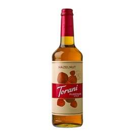 Torani Puremade Syrup, Hazelnut Flavor, Glass Bottle, Natural Flavors, 25.4 Fl. Oz, 750 mL