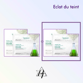 Eclat du tan [July event] Éclat Dutan The Real Care 2 Step Modeling Pack 1+1 5ea Redness Cooling 💜1+1💜1 box of modeling pack + pack tools given away / [7월event] 에끌라뒤땅 더 리얼 케어 2스텝 모델링팩 1+1 5ea 홍조 쿨링 💜1+1💜모델링팩1box+팩도구증정