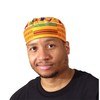 Omaqa Elastic Kente Kufi Hat #1