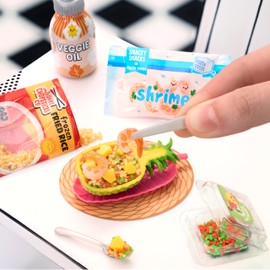 MGA's Miniverse Make It Mini Diner Series 4, Mini Collectibles - Mystery Blind Packaging, DIY, Resin Play, Replica Food, NOT Edible, Collectors, 8+