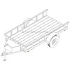 5′ x 10′ Utility Trailer Plans – 3,500 lb Capacity