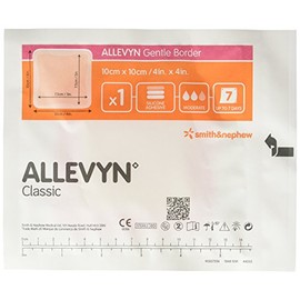 Allevyn ALL504E Dressing Gentle Border 10 * 10 (Pack of 10)