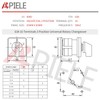 APIELE Changeover Selector Switch 63A 3 Position 16 Terminals Poles