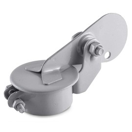 Ohio Diesel Parts 3 Inch Tractor Exhaust Silencer Weather Flap Rain Cap Muffler Cover 3" - Gray