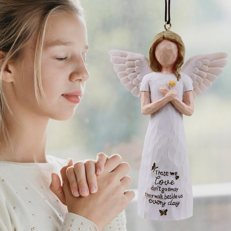 Angel Ornaments for Christmas Tree - in Memory of Loved