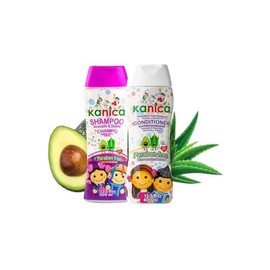 KANICA Kit Shampoo y Acondicionador con Aguacate y Sábila – Sin Parabenos – 400 ml c/u