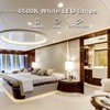 DAYBETTER White LED Strip Light, 20 ft Dimmable Bright Rope