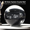 Home-X 3D Planet Solar System Crystal Ball, 60mm Shooting Star