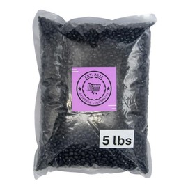 DESPENSA COLOMBIANA Dried Black Beans Bulk - Frijoles Negros Ideal for New Dishes - Grown in USA - Triple Cleaned, 5 Lbs