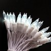 BONUO Mini Christmas Lights Battery Operated 33FT 100 LED White