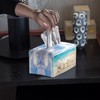 KUIFORTI Starfish Seashell Tissue Box Cover Rectangle Car Tissue Holder