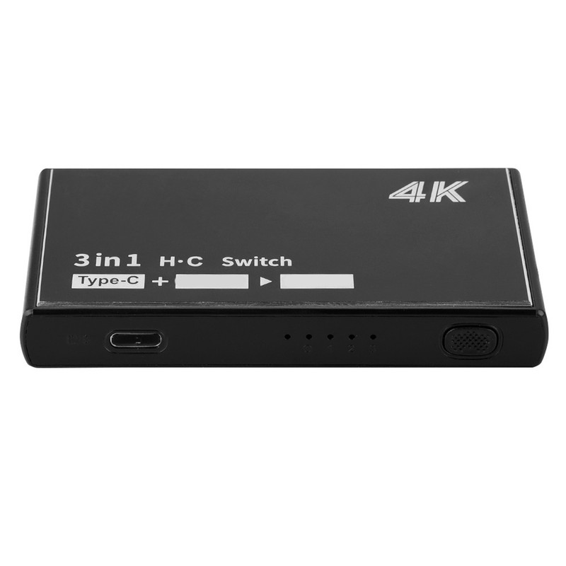 Video Switch Switcher Splitter HDMI Split Signal Adapter Converter for
