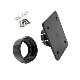 ChargerCity Adapter 22mm Ball to AMPs Connection for Garmin dezl OTR1000, 1010, 800, 810, RV 1090, 1095, 890, 895, DriveSmart 86 GPS - SW26, Black