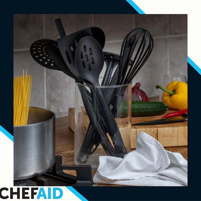 Chef Aid Nylon Flexible Spatula, BPA Free Kitchen Spatula for