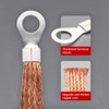 GKmow 5 PCS Automotive Engine Grounding Strap, Flexible Tensile-Resistant Copper