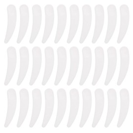100 Cucharas Para Crema Facial Aplicador De Crema Para Ojos Cucharas Para Mascarilla Mini Herramientas Para Sacar Productos De Cuidado Facial Blanco Viaje