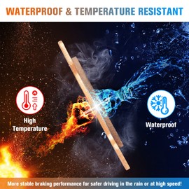 Youxmoto Ceramic Brake Pads Fit For POLARIS General 1000 EPS 2016 2017 2018 2019 2020, Front and Rear Brake Pads Fit For POLARIS General 4 1000 EPS 2017-2020