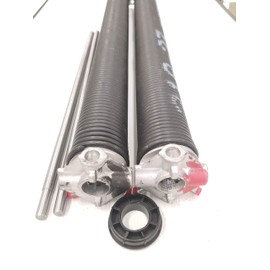 Pair of 218 X 2" X 21" - 33" Garage Door Torsion Springs with Winding Bars (24)