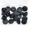 25 Pcs 10 mm Silicone Rubber Plugs Snap in Locking