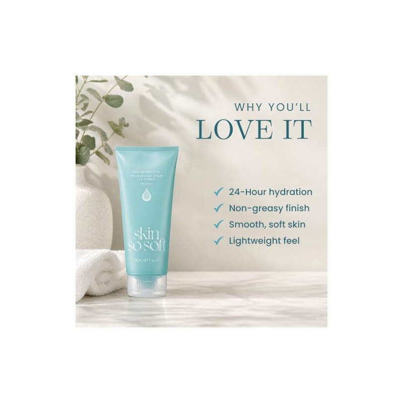 Avon Skin So Soft - Aceite corporal gel original, 6.7
