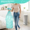 [4 Pack] Newnice Diaper Pail Refill Bags for Dekor Classic