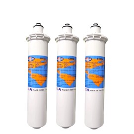 Omnipure E5633 12"x2.5" E-Series T33 Acid Washed GAC Carbon Filter 3PK