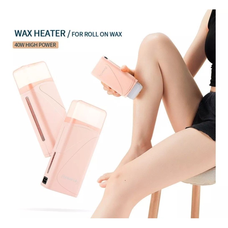ForeverLily Máquina Fundidora De Cera Roll On Para Depilar Depilación
