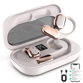 EXCECAR Translation Earbuds Real Time, 3-in-1 Language Translator Earbuds, 138 Languages & Accents Translation Device, Over-Ear Wireless Translation Headphones Music Play for Travel Business, T23