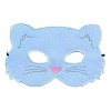 Máscara Antifaz Animales Primavera Color Diseño unico Gato Blanco