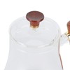 Coffee Kettle Pour Over High Borosilicate Glass Heat Resistant Round