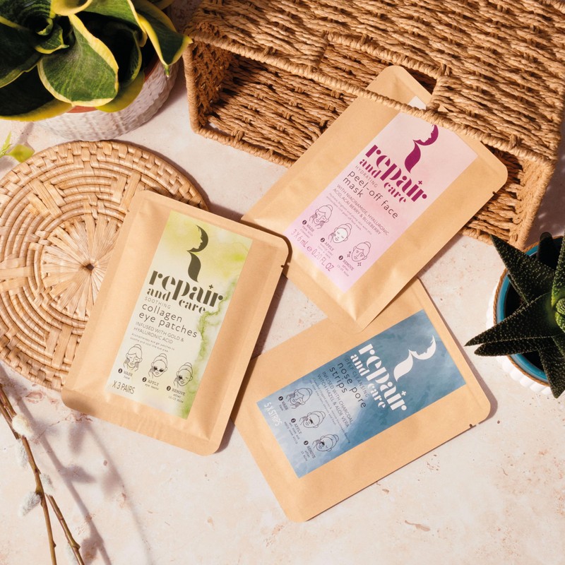 Repair and Care Soothing Collagen Eye Patches (x 3 pairs)