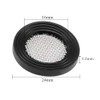 TOP-VIGOR 3Pcs Black Rubber Flat Washer 24mm OD 16mm ID
