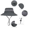 LCZTN 2 Pieces Boonie Sun Hat for Men & Women
