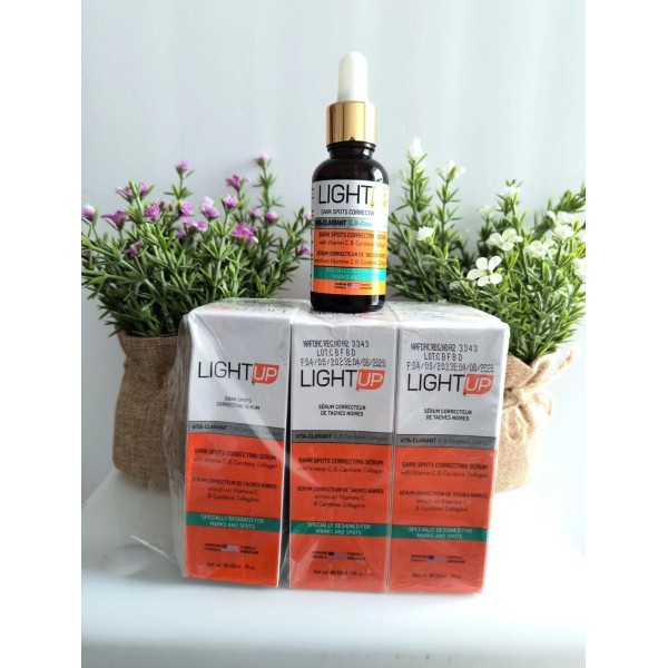 Light Up ORANGE LIGHT UP DARK SPOT CORRECTING BODY SERUM