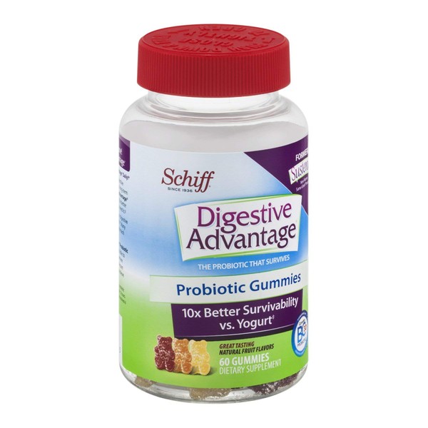 Schiff Daily Probiotic Gu Size 60ct Schiff Digestive Advantage Probioticgummies 60ct