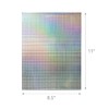 Hygloss Products 35485 Holographic Card Stock - 8.5"x11" 10pt, 5